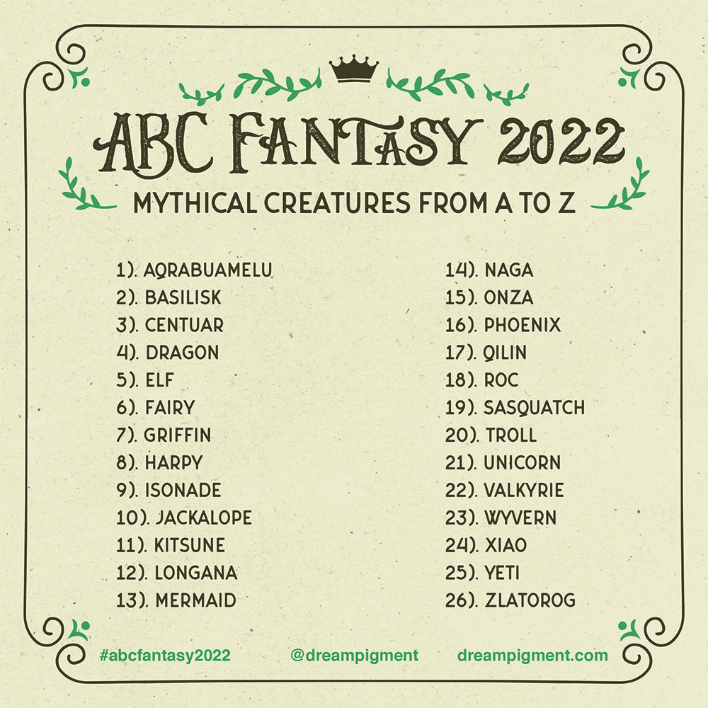 Read more about the article ABC Fantasy drawing Challenge 2022
