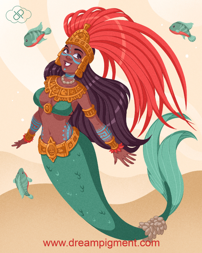 Aztec Mermaid - MerMay