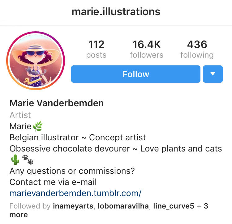 Marie Illustrations Profile