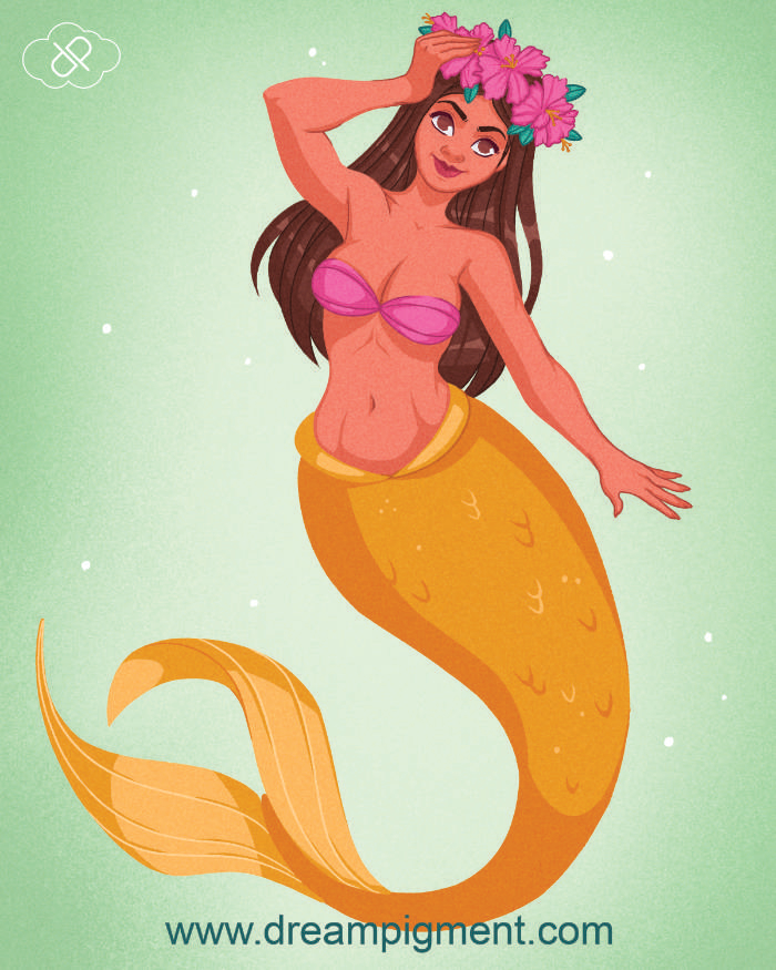 MerMay 2024 - Lei Mermaid